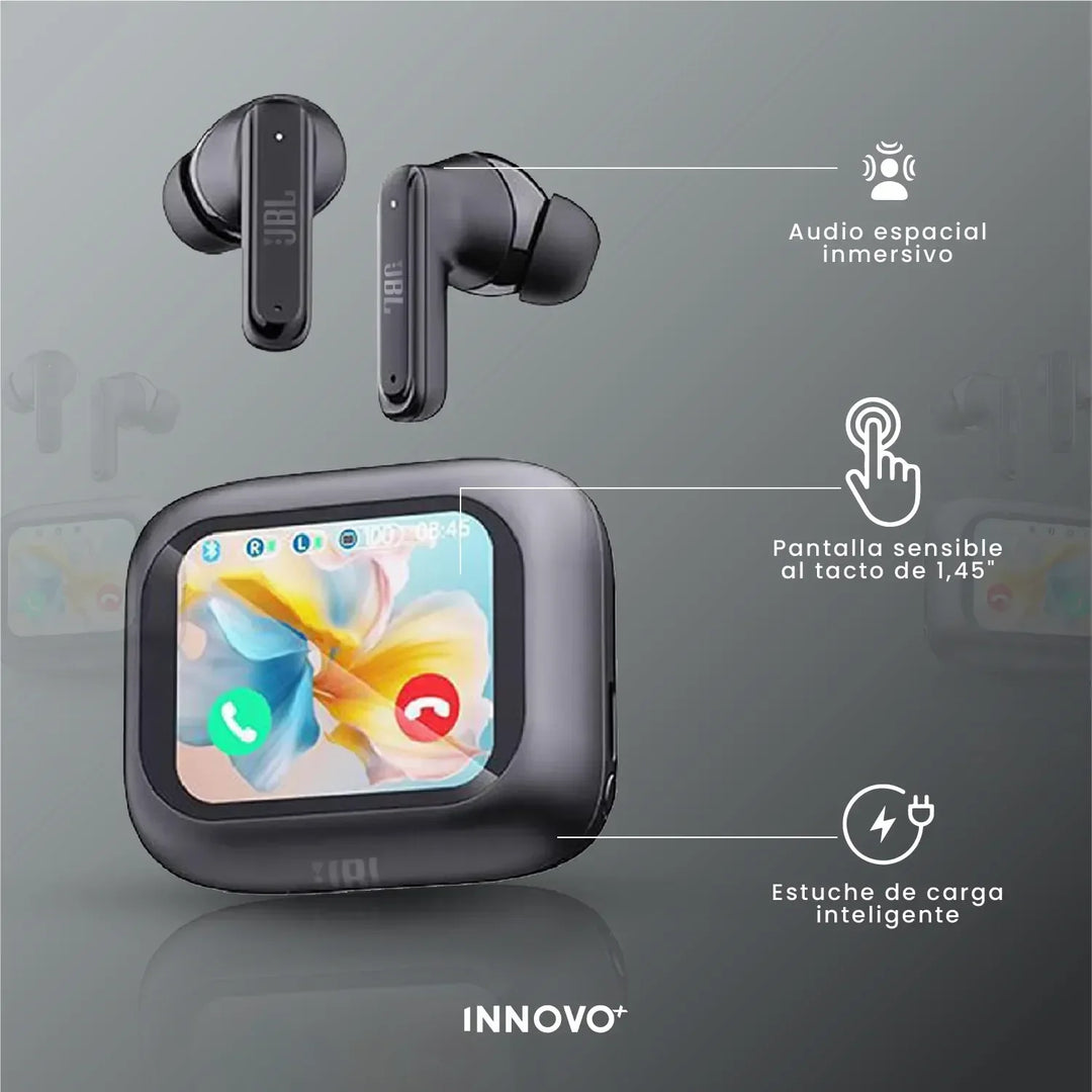 JBL Tour Pro 4 - Wireless Noise Cancelling Earbuds with Smart Charging Case